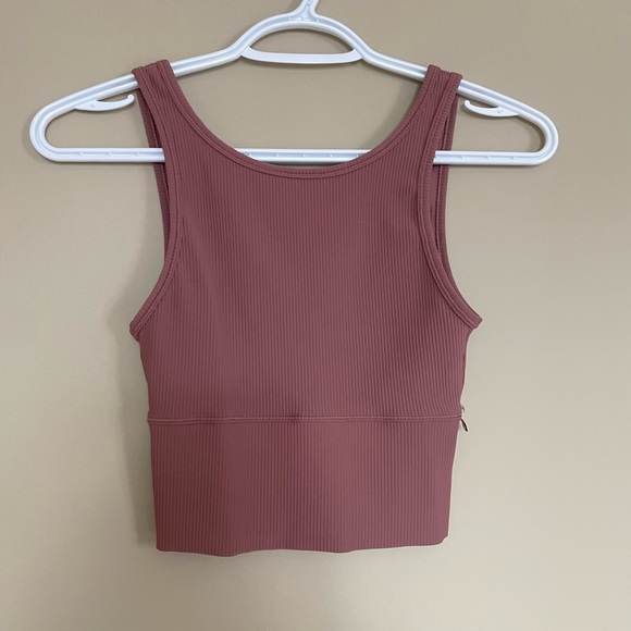 Lululemon Power Pivot Tank *Rib (Spiced Chai) - Picture 5 of 8